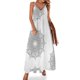 thumbnail image 1 of Vestido sin mangas con mandala zentangle vestidos para mujer 2024 Ropa vestidos con mangas largas, 1 of 7