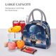 thumbnail image 5 of Balery Moonlit Night Sea Sailboat Bolsa de Almuerzo para Mujeres, Caja de Almuerzo, Bolsa de Almuerzo Pequeña Impermeable, Tote de Almuerzo Reutilizable con Gran Capacidad, 5 of 6
