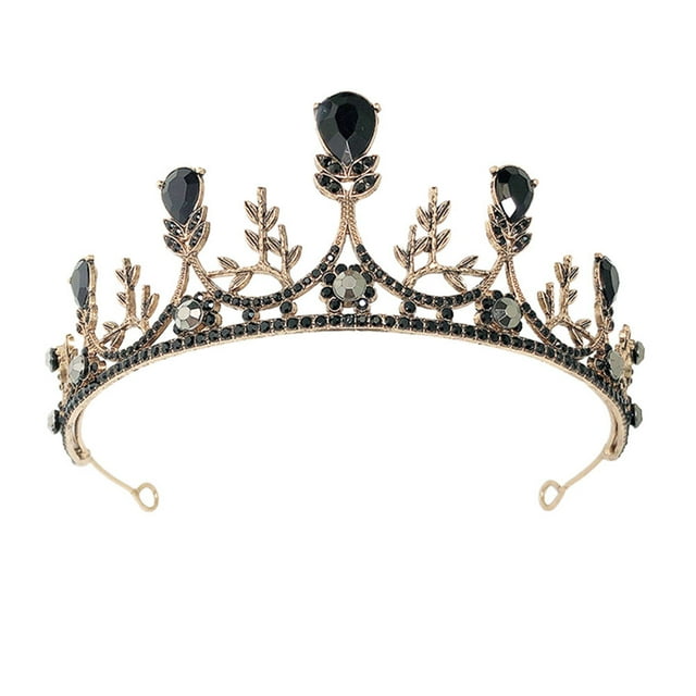 MasteelfCA 1Pc Retro Rhinestone Crown Hairband Bridal Hairband Wedding Dress Hair Decor