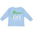 thumbnail image 3 of Inktastic Donate Life-Be an Organ Donor Boys or Girls Long Sleeve Toddler T-Shirt, 3 of 5
