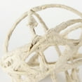 thumbnail image 6 of Mercana Kali 4.5L X 4.5W X 4.5H Small Beige Decorative Metal And Paper Object, 6 of 8