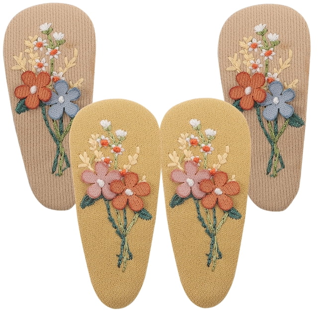 MasteelfCA 2 Paires de Barrettes en Tissu Épingles à Cheveux Décoratives pour Filles
