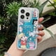 thumbnail image 2 of Crayon Shin-Chan iPhone 15 funda de teléfono móvil de arena movediza Kawaii Cute 14 13 12 11 Plus Pro Max, carcasa protectora, juguetes de decoración, 2 of 4