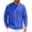 Dark Blue, variant on Men’s Athletic Long Sleeve Tops Moisture-Wicking Solid Color Crew Neck T-Shirts for Gym Running & Outdoor Activities