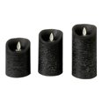 thumbnail image 1 of Toystoory 3 uds velas LED luz parpadeante cera Control remoto lámpara electrónica alimentada por decoración navideña para el hogar Decoración del hogar Negro Toystoory HA002726-02B, 1 of 1