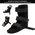 thumbnail image 4 of Foot Fracture Boot Foot Brace Ankle Fracture Brace Ankle Support Boot Foot Fixed Brace Professional Foot Fracture Boot Ankle Correction Joint Sprain Fixed Brace BlackBlack M, 4 of 8