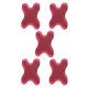thumbnail image 2 of Ounissouiy Almohada para el cuello Cuello Camilla para hombros Alivio del estrés Dispositivo de descanso Regalos Columna vertebral Cuerpo Espalda Soporte Rojo 5piezas Ounissouiy CBP186161, 2 of 6