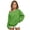 Green, variant on ZIXKCGDSE Girls Off The Shoulder Shirts Long Sleeve Going Out Tops Casual Trendy Daily Wear Size 11-12 Year