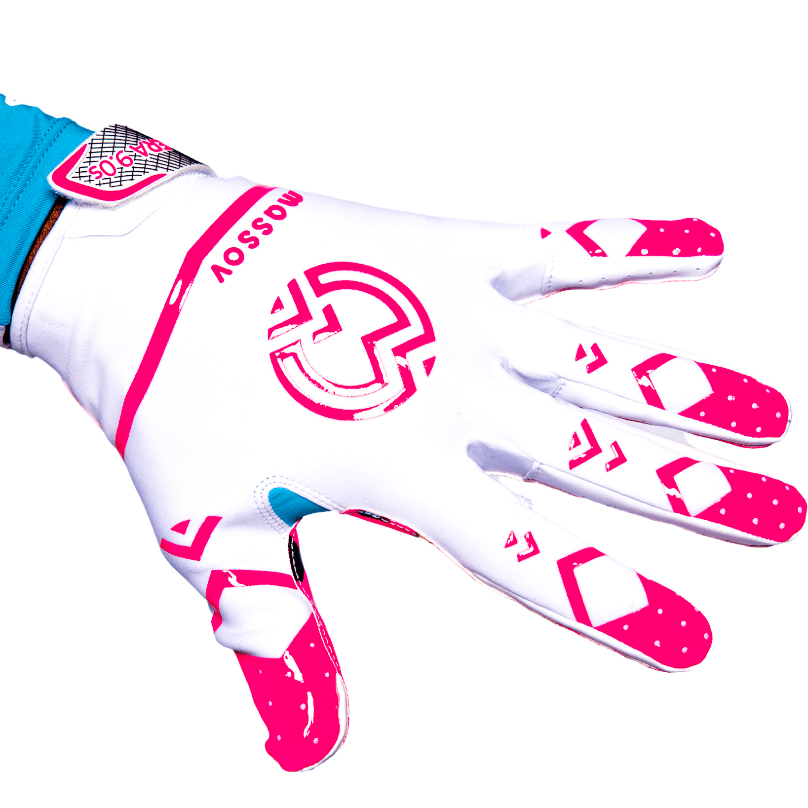 Massov ERA 9.0 Youth Football Glove, Child Receiver Glove, Game Over, Small