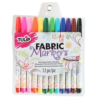 Tulip Writer Fabric Markers 6-pkg-primary