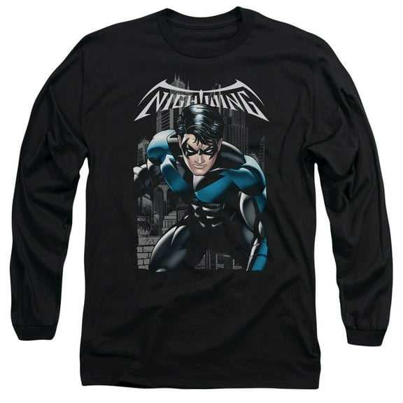 Batman A Legacy Long Sleeve Adult 18/1 T-Shirt Black