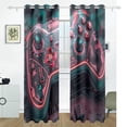 thumbnail image 2 of Game Controller Room Blackout Cutrains Original Design Summer Thermal Insulated Curtain for Home, Living Room, Bedroom, Offices, Kitchen 84 x 55 Inch x 2 Panels, 2 of 4