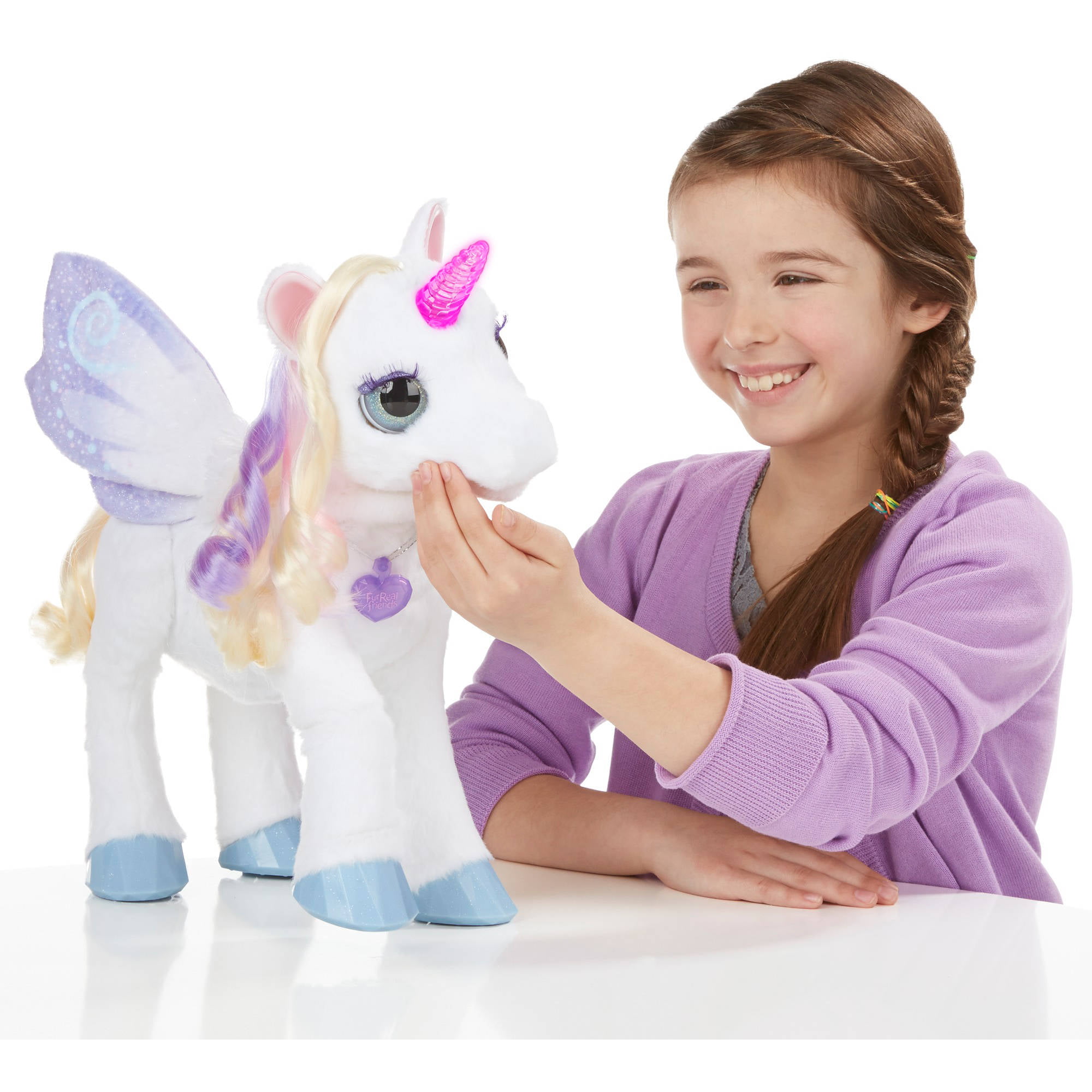 furreal friends starlily my magical unicorn interactive plush toy