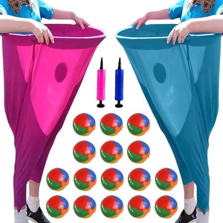 Granny Pants Yard Game, 2026 New Granny Pants Outdoor Game with Bouncy Balls, Giant Outdoor Games for Adults and Family, Funny Party Yard Games