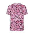 thumbnail image 3 of Rocae Sweet Heart for Breathable Men's Baseball T-Shirt Fashionable Casual Baseball Jersey, Moisture-wicking Sportswear Large, 3 of 9