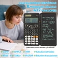 thumbnail image 2 of iDock Calculadora cient&iacute;fica de Escritorio 991ES,calculadora cient&iacute;fica,calculadora graficadora,Pantalla multivista con Tableta de Escritura LCD borrable, 2 of 8