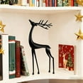 thumbnail image 7 of YardVibe Reindeer Christmas Decor, 2025 New Black Reindeer Christmas Decor, Elegant Indoor Holiday Decor, Vintage Standing Deer for Mantel Coffee Table Office Indoor, 7 of 7