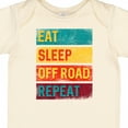 thumbnail image 4 of Inktastic Four Wheeling Eat Sleep off Road Repeat Boys or Girls Baby Bodysuit, 4 of 5
