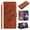 Brown, variant on For Moto G 5G (2024) Flip Phone Case,Cat Butterflies Embossing PU Leather Flip Cover,Anti-Scratch Shockproof Anti-fall,Flip Folding Kickstand,With Card Slots,Wrist Strap,Phone Case,Red