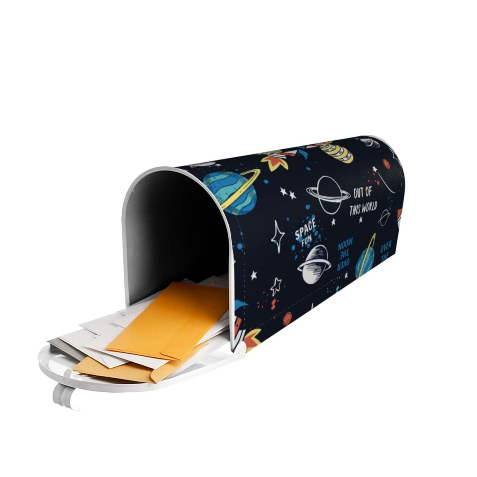 Xecao Space for Mailbox Cover with Magnetic Strips, Waterproof and Sunscreen, Adds a Decorative Touch to Your Garden Yard.