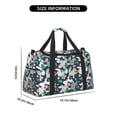 thumbnail image 3 of Balery Cute Poodle Dog Bolsa de Gimnasio para Mujeres, Bolsa de Viaje con Bolsillo Húmedo, Bolsa de Fin de Semana para Mujeres, Bolsa de Viaje Resistente al Agua, 3 of 7