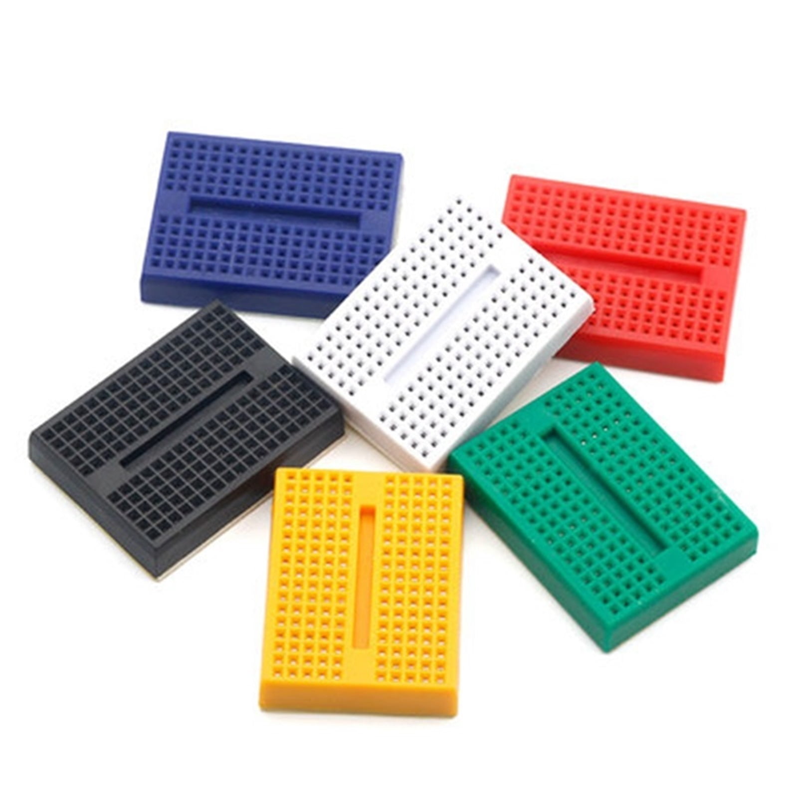 6PCS SYB-170 Mini Breadboard 170 Tie-points DIY Kit for Arduino Projects