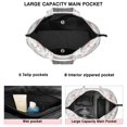 thumbnail image 3 of Floral Princess Unicorn Pattern Travel Tote Bags for Women Carry On,Large Weekender Bags for Women Travel,Multi Functional Duffle Bag for Work,Shopping,Sports, 3 of 5