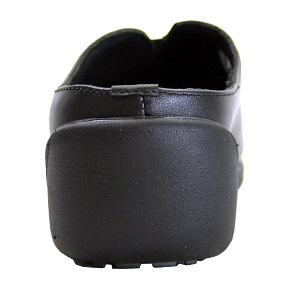 24 HOUR COMFORT Isabella Wide Width Professional Sleek Clog BLACK 5