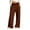 11# Coffee, variant on Open Hem Sweatpants Teen Girls Wide Leg Drawstring Baggy Pants Straight Leg Athletic Trousers with Pockets Gray 2-3Y