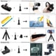 thumbnail image 1 of Accesorios Para Videocámaras De Acción Deportiva Partes de Cámaras Deportivas Equipo Multifuncional para Go Pro 11 10 9 (50 en 1), 1 of 8