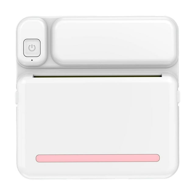 Imprimantes de Poche Mini Portatives C19 Intelligentes Sans Encre Imprimantes Thermiques avec 1 Rouleau de Papier Imprimantes Mini Bluetooth pour Autocollant de Notes