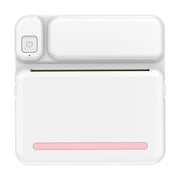 Portable Mini Thermal Printer, Bluetooth Pocket Printer for Stickers and Notes, Inkless Printing Device with Paper Roll, Rechargeable Handheld Printer for Label Making, Barcode & Templates