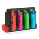 thumbnail image 1 of Base de carga compatible con Nintendo Switch y Joycons del modelo Switch OLED, base de carga para mandos Switch para JoyCons. Carga hasta 6 unidades, 1 of 7