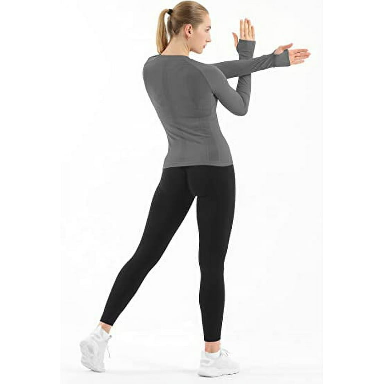 Slim Fit Long Sleeve Athletic Running Shirts Women For Women Perfect For  Yoga, Gym, And Workouts From Dahuahuilan, $43.96