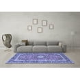 thumbnail image 3 of Ahgly Company Indoor Rectangle Persian Blue Traditional Area Rugs, 2' x 3', 3 of 4