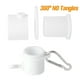 thumbnail image 4 of Asta de bandera para muebles de exterior, kit de asta de bandera de pared con anillo giratorio de 360 grados, kit de asta de bandera de acero inoxidable, ideal para casas, jardines, patios, cercas ext, 4 of 7