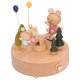 thumbnail image 1 of Caja de música de madera con balancín, artesanía, decoración del hogar, adorno de escritorio, regalo de San Valentín, 1 of 14