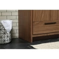 thumbnail image 5 of 30 inch single bathroom vanity in walnut brown, 5 of 8