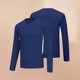 thumbnail image 1 of pstuiky camisas de manga larga para hombre, Camiseta informal de moda para hombre, color liso, para correr, fitness, alta elasticidad, manga larga, cuello redondo, para ejercicio l, 1 of 7
