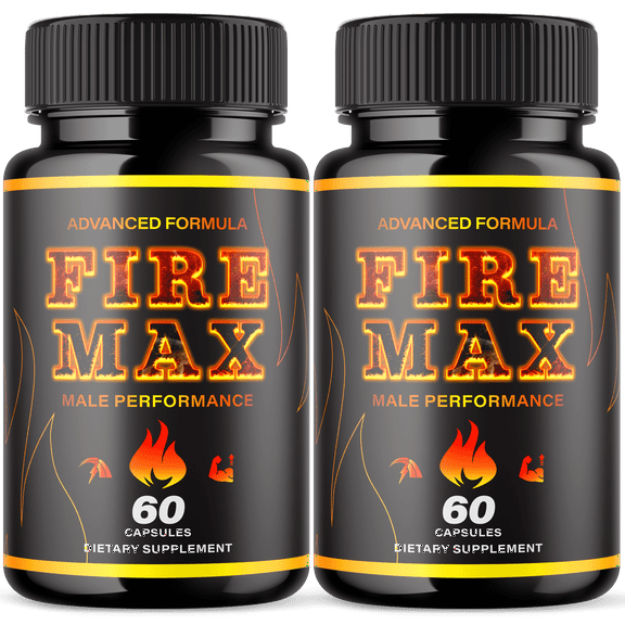 Fire Max Advanced Formula Pills All Natural Vitamin Supplement FireMax 120 Capsules