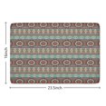 thumbnail image 5 of Boho Blue Ethnic with Star Motifs Flannel Non Slip Door Rugs,Washable Door Mats Indoor,Decorative Door Mats,Dirt-Resistant and Absorbent Doormat for Entrance,Bedroom,Kitchen,Bathroom,23.5"x16", 5 of 5