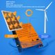 thumbnail image 3 of Controlador de Carga de Viento, IP67 Multi Protectes Boost Controlador de Turbina Eólica Paso Up Tipo 16a MPPT 12V 24V para el HOGAR, 3 of 7
