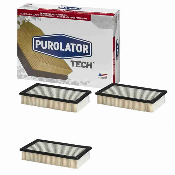 3 pc Purolator TECH TA25418 Air Filters for 1L2Z-9601-AA 22484 2484 32484 33-2207 42484 61942484 62484 87484 A1695 A2957C A5418 AE9332 AF1113 AF1127 AF1695 AF5418 CA-9332 CA1695 CA9332 CAP9332
