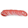 thumbnail image 3 of Étiquette de Ruche Couleur Vive Étiquette Numérotée pour Apiculture Élevage d'Animaux Rouge, 3 of 7