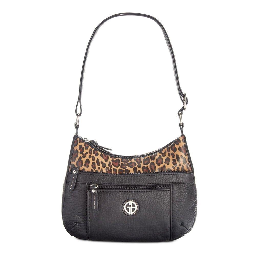Giani Bernini Giani Bernini Women's Black Animal Print Leather