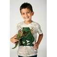 thumbnail image 4 of Tstars T-Rex Toddler Boys Back and Front Shirt | Gift Tee for Kids - Birthday or Holiday Present for Boy Toddler Kids T-Shirt 2T Natural Camo, 4 of 6