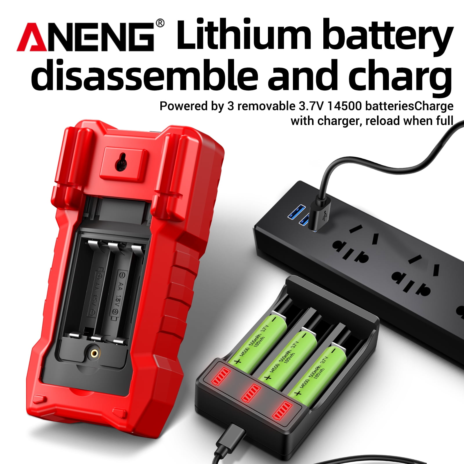 ANENG MH17 2-in-1 Insulation Multimeter and Digital Megohmmeter