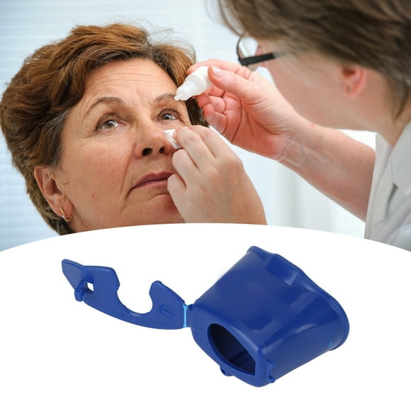 Eyedrop Applicator, Accurate Drip Eyedrop Guide Tool Simple Prevent Eye Injuries Portable Sturdy Durable Avoid Waste for Daily Use for the Elderly