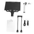 thumbnail image 2 of 9 Inch LCD Digital Microscope, 12MP High Definition Coin Microscope with Adjustable Stand Side Light for Coins for Plants, 2 of 7