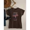 thumbnail image 3 of American Grown Russian Roots T-Shirt Women -Smartprints Designs, Female XX-Large, 3 of 4